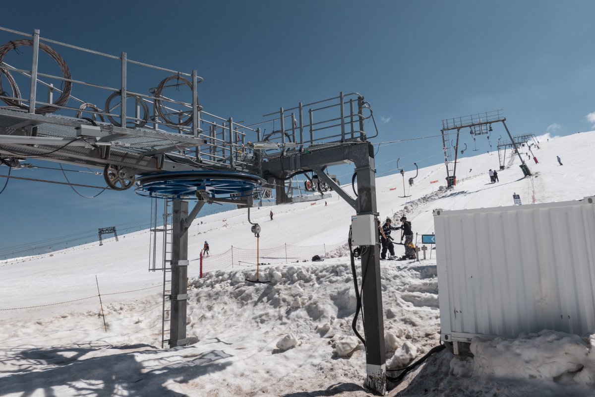 Talstation des Schlepplifts Soreiller, Juni 2025