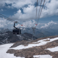 Kabinenbahn Grand Plan-Jandri, Juni 2025