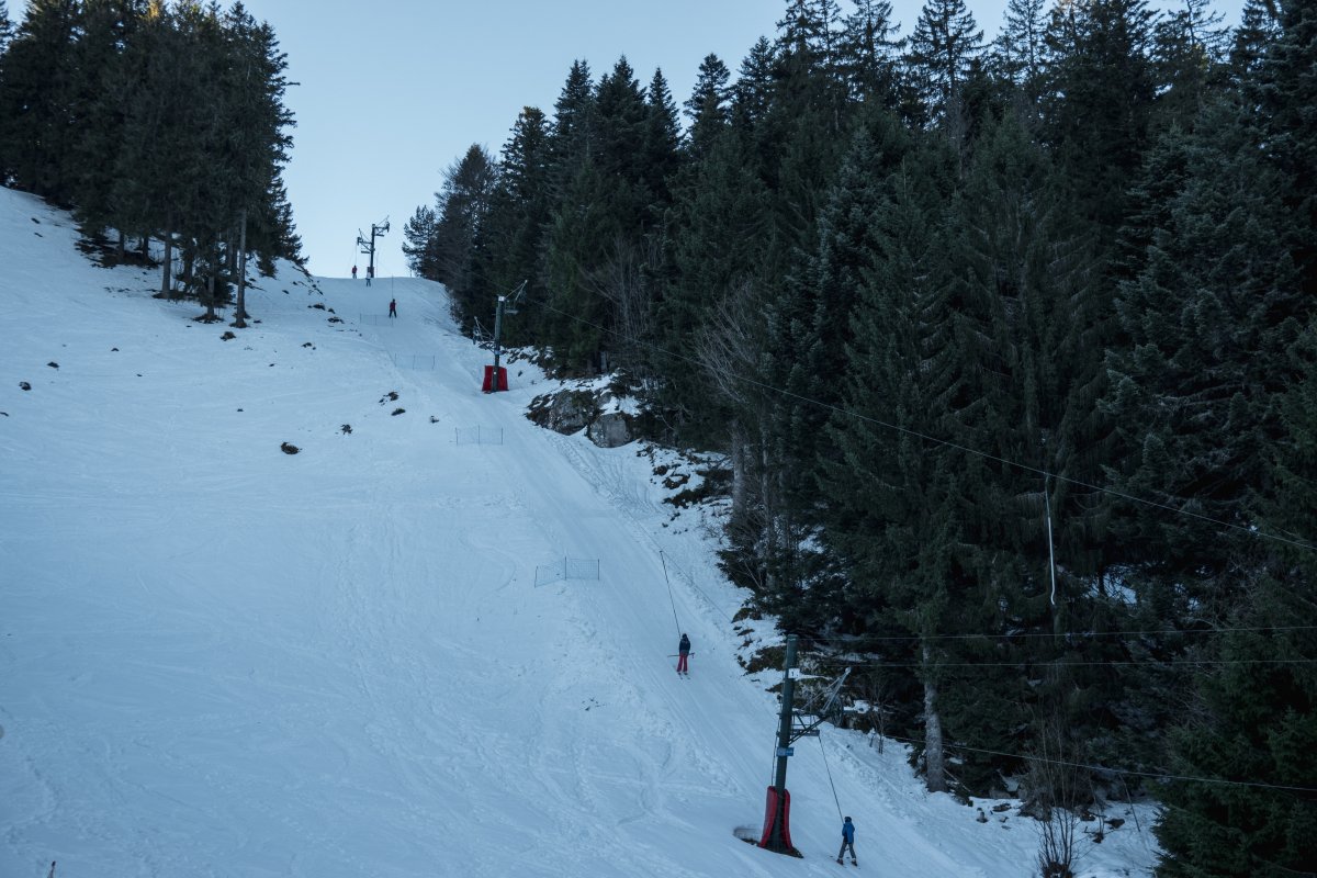 Schlepplift Tremplin im Skigebiet Le Tanet