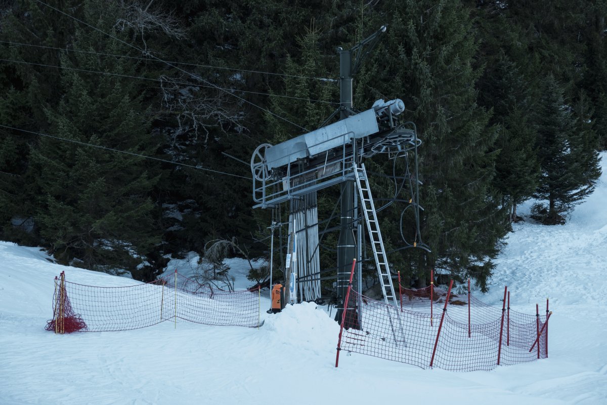 Schlepplift Tremplin im Skigebiet Le Tanet