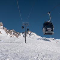 Kabinenbahn Saulire 2, Februar 2025