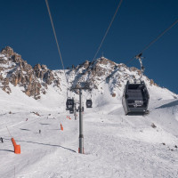 Kabinenbahn Saulire 2, Februar 2025