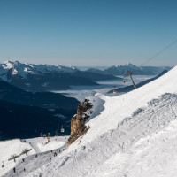 Kabinenbahn Pas du Lac 2, Februar 2025