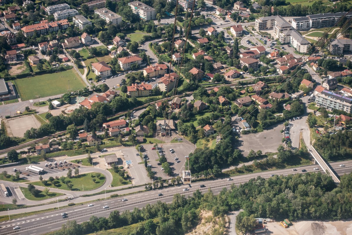 Luftseilbahn Pas de l'Échelle-Le Salève, Juli 2021