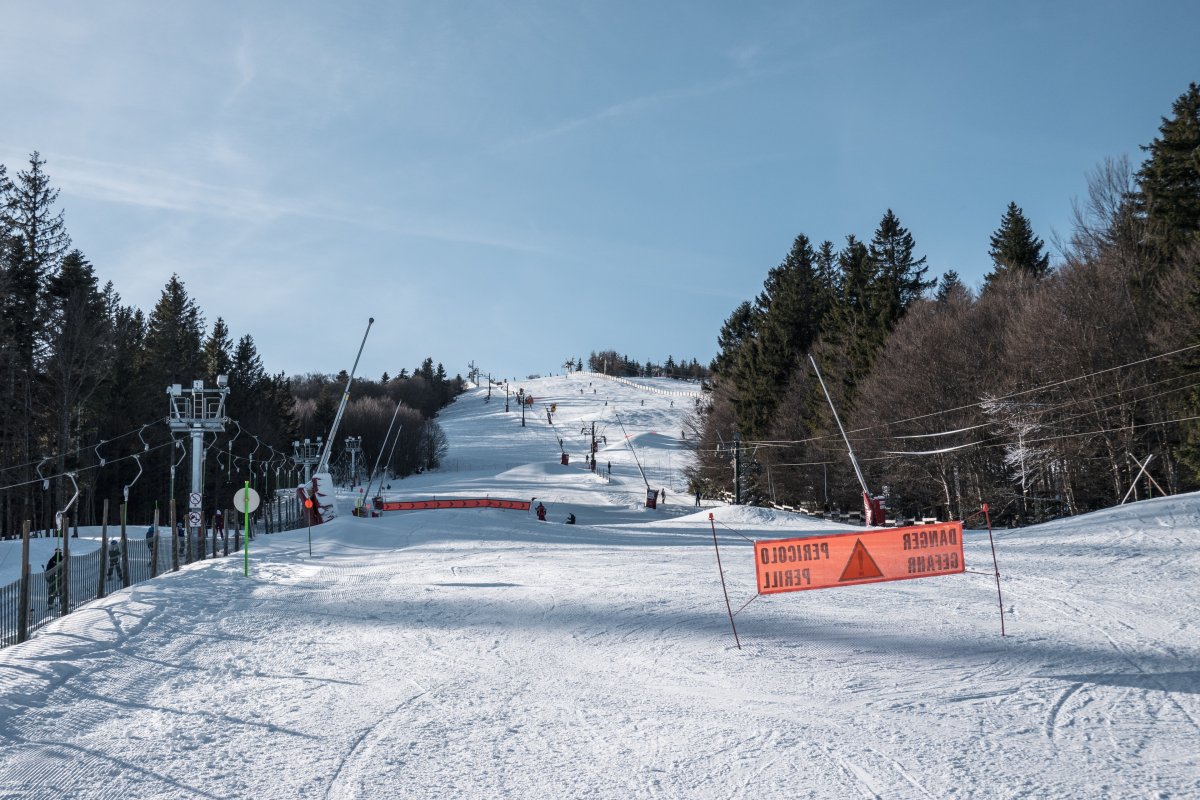 Skifahren am Schnepfenried in den Vogesen