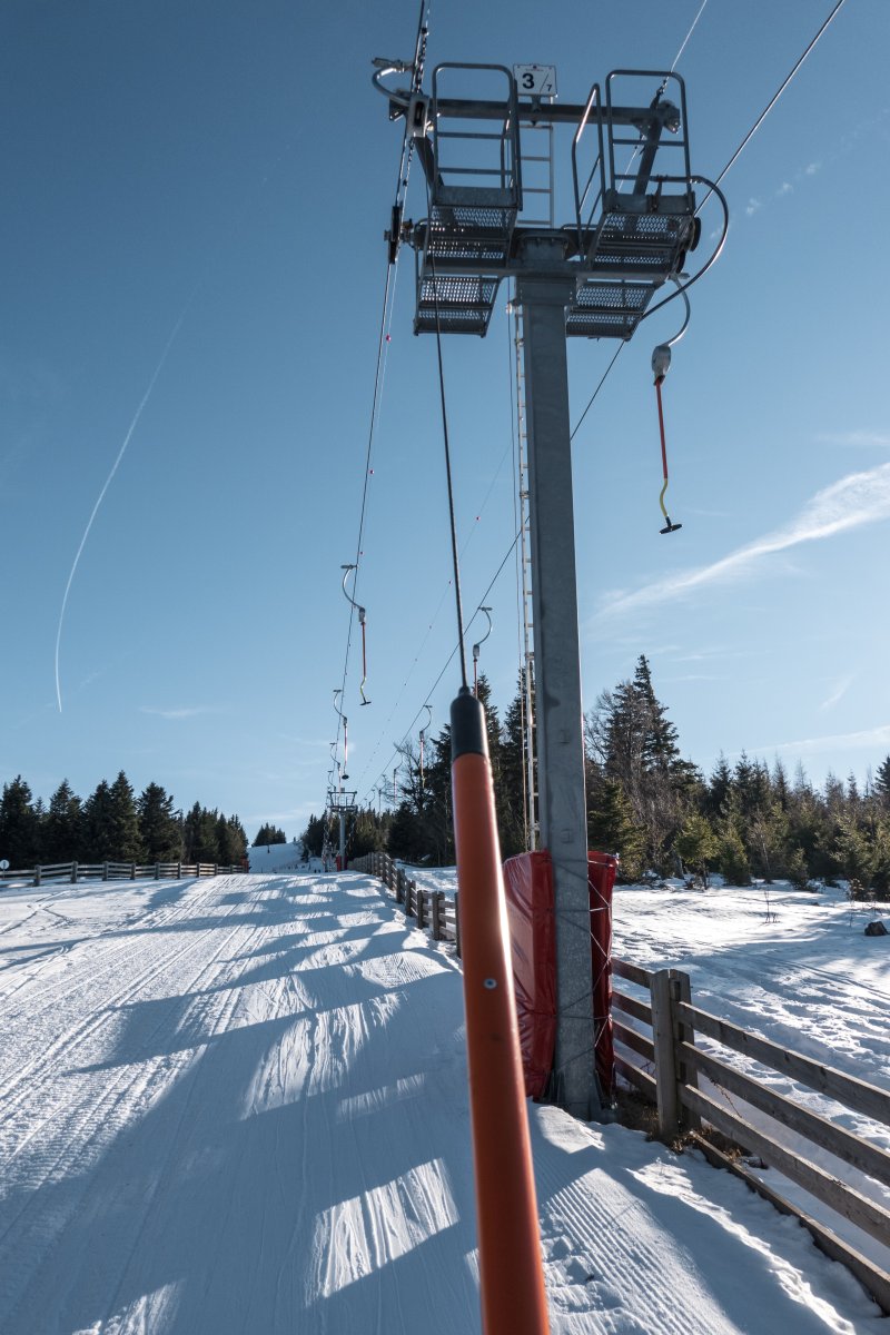 Schlepplift Deybach, Dezember 2021