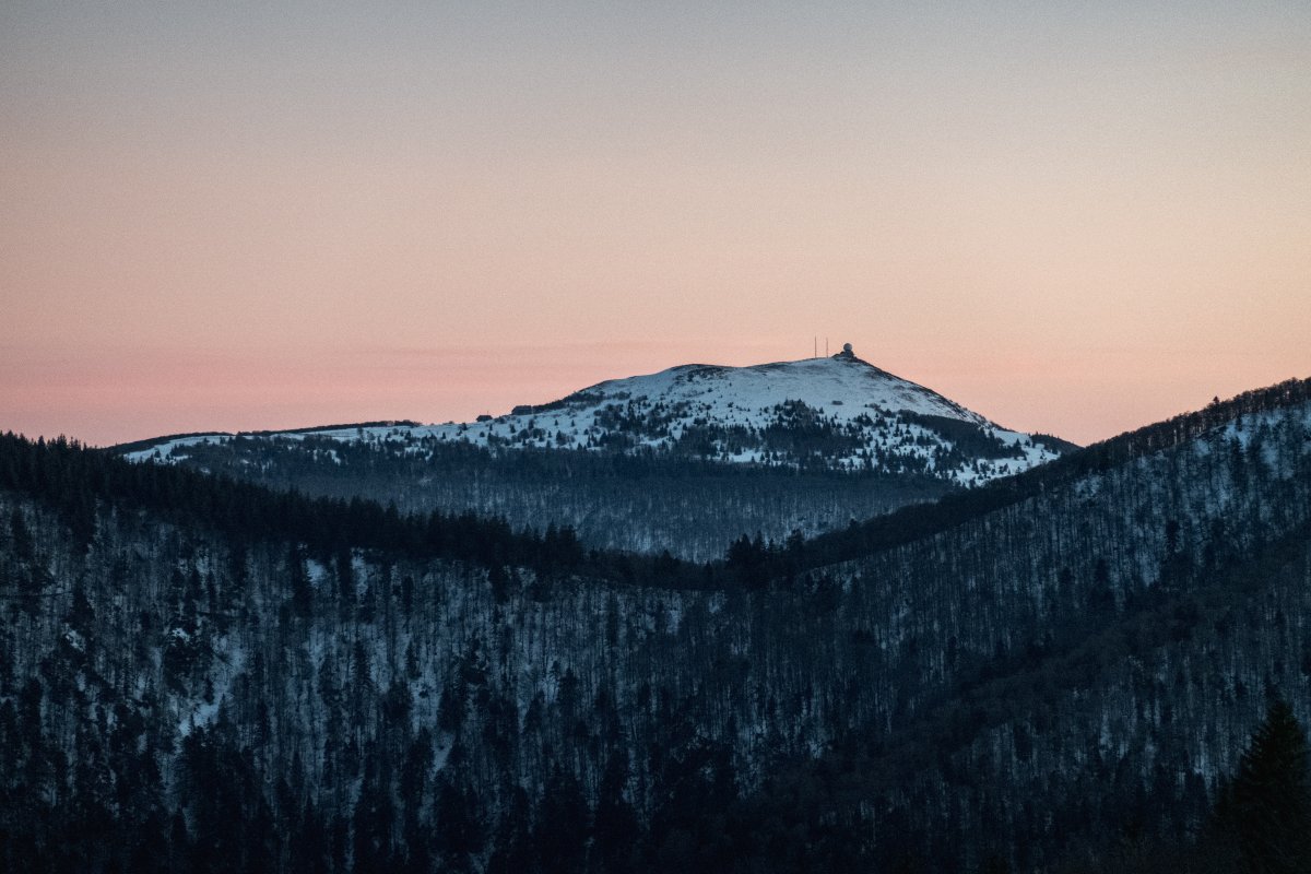 Panorama vom Schnepfenriedkopf, Dezember 2021