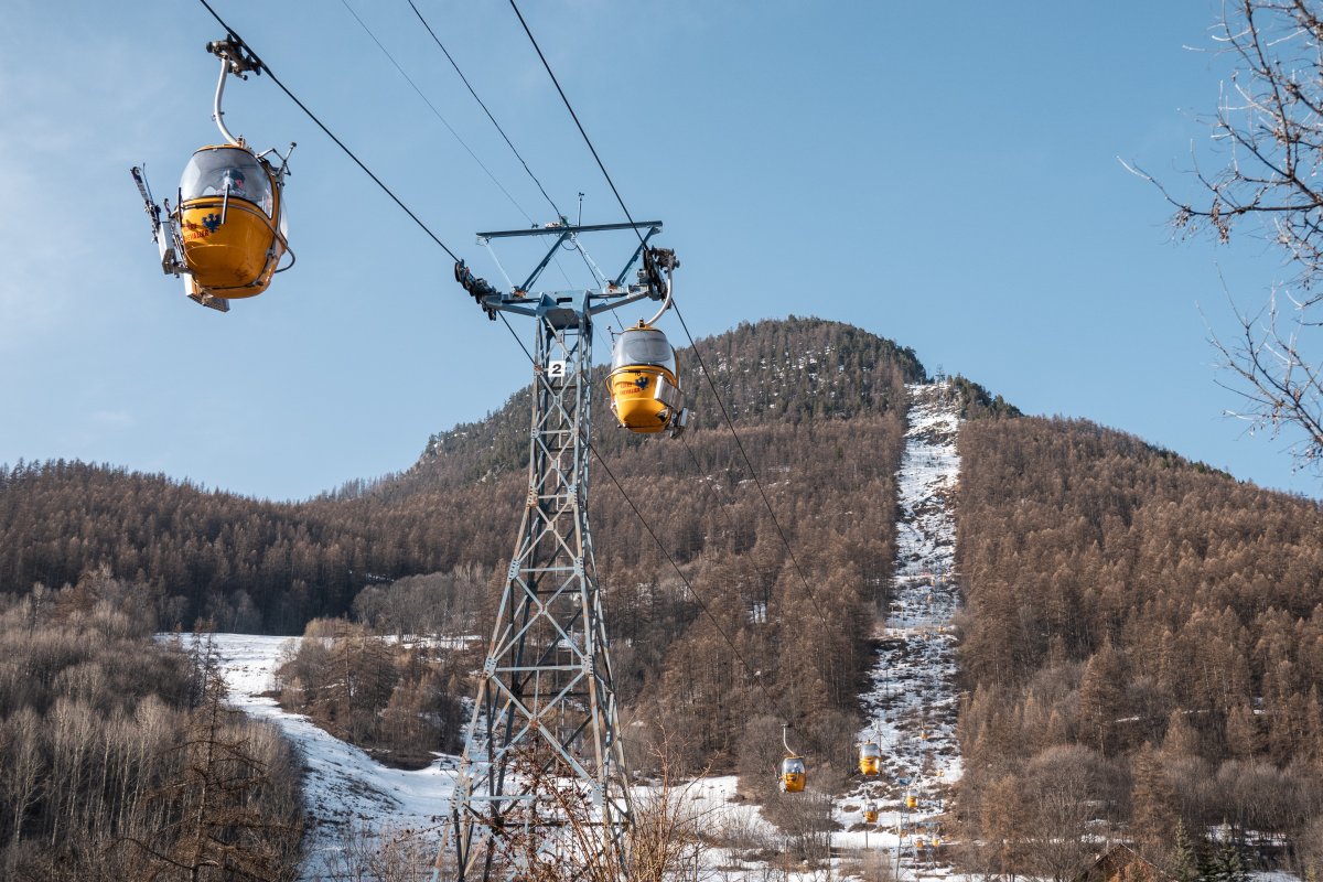 Kabinenbahn Fréjus in Villeneuve