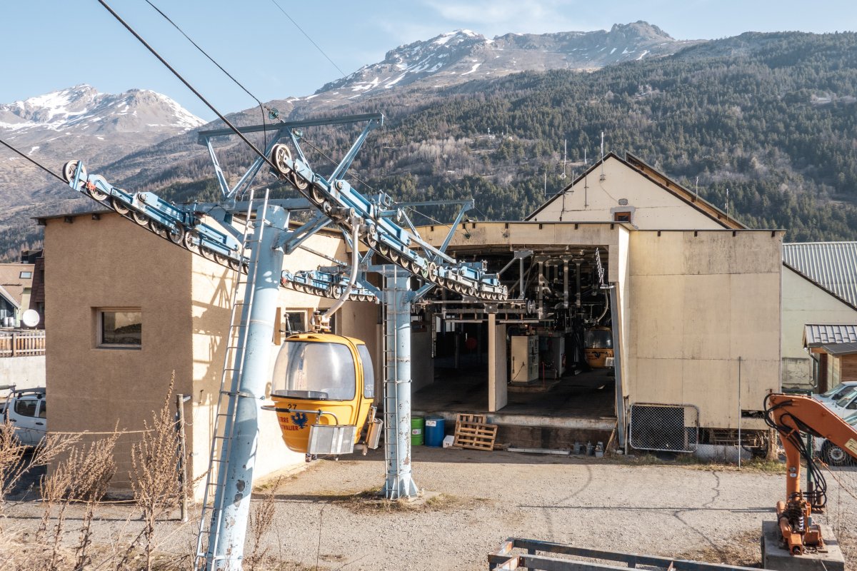 Kabinenbahn Fréjus in Villeneuve