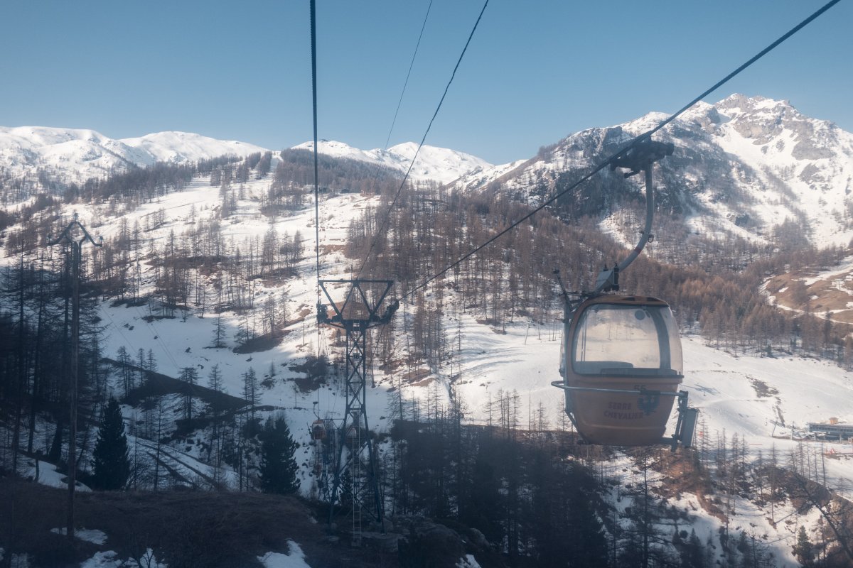 Kabinenbahn Fréjus in Villeneuve