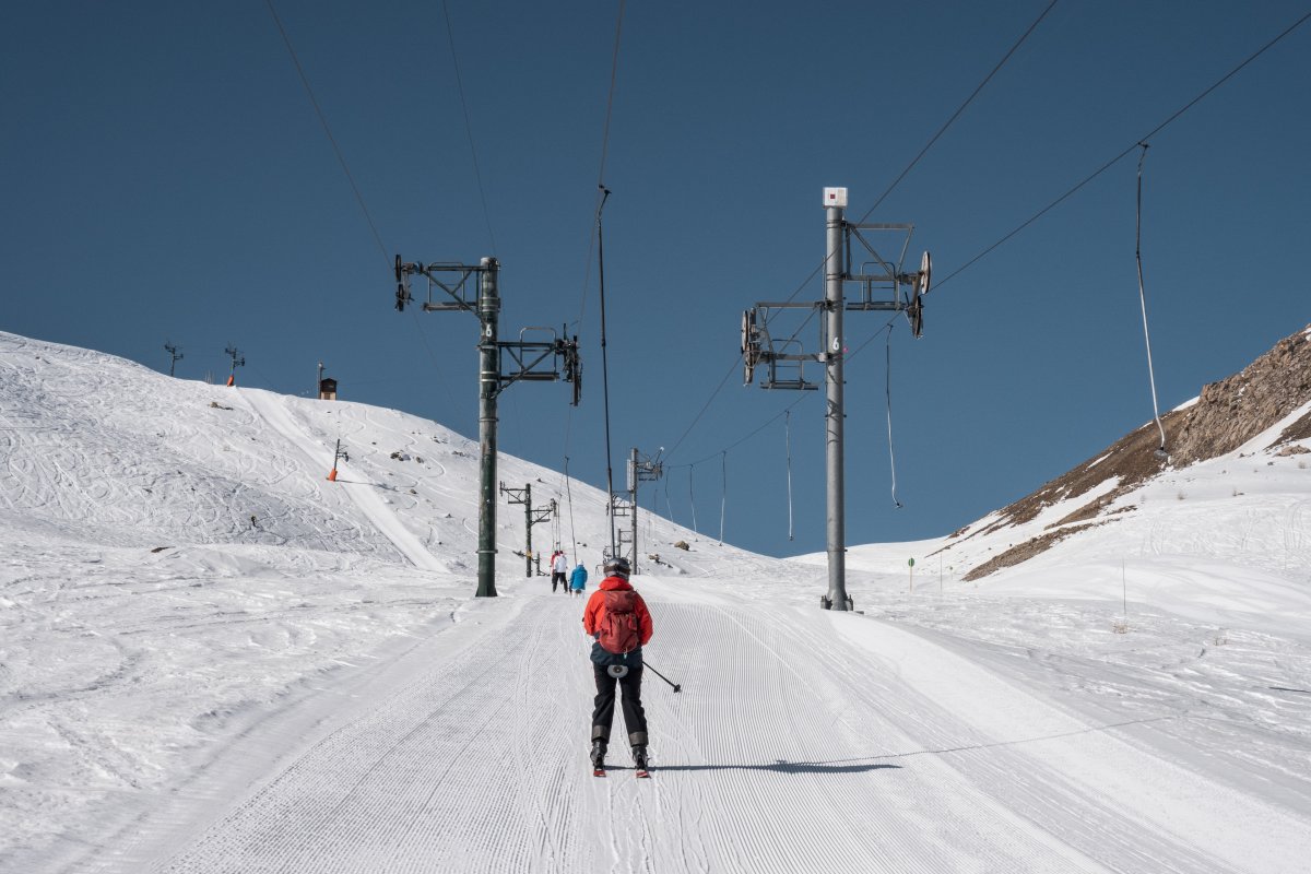 Schlepplifte Méa und Clot im Skigebiet Serre Chevalier