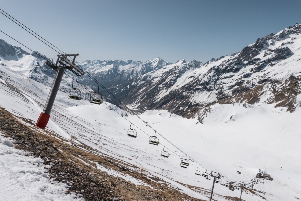 Sesselbahn am Col de la Cucumelle in Le Monêtier-les-Bains