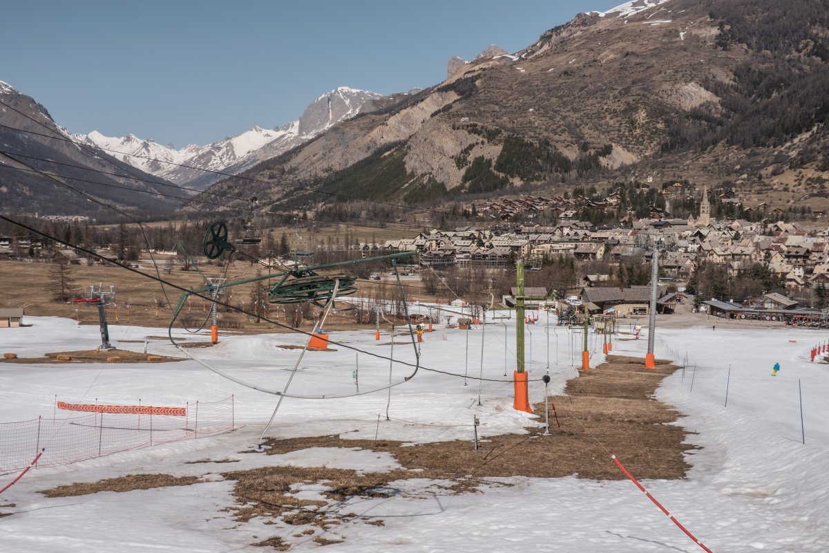 Anfängerpisten in Le Monêtier-les-Bains