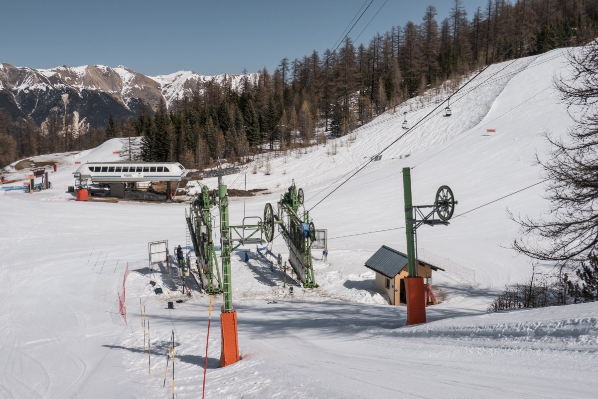 Poma-Doppelschlepplift Bois des Coqs