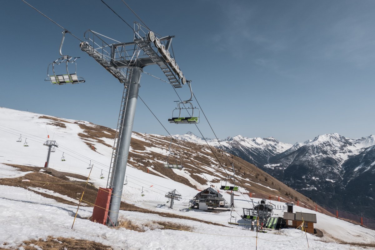 Sesselbahn Rocher Blanc in Briançon