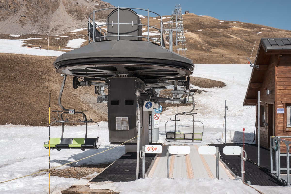 Sesselbahn Croix de la Nore in Briançon