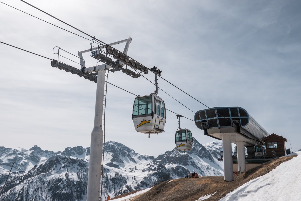 Kabinenbahn Prorel in Briançon