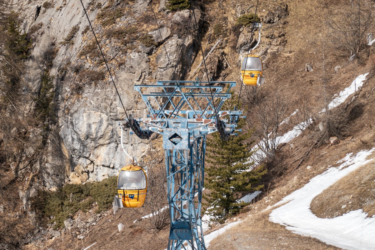 Kabinenbahn Fréjus im Skigebiet Serre Chevalier