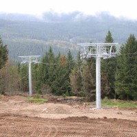 Sesselbahn Montvoie-Col du Calvaire, Oktober 2005