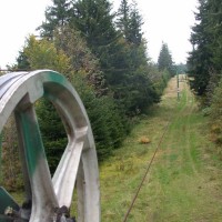 Schlepplift im Skigebiet Lac Blanc, Oktober 2005