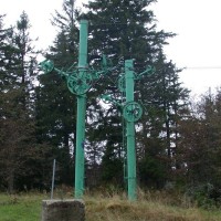 Schlepplifte im Skigebiet Lac Blanc, Oktober 2005