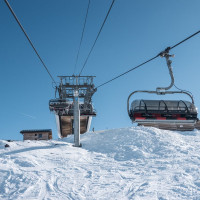 Sesselbahn Mont de la Chambre, Februar 2025