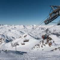 Sesselbahn Mont de la Chambre, Februar 2025