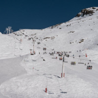 Sesselbahn 3 Vallées, Februar 2025