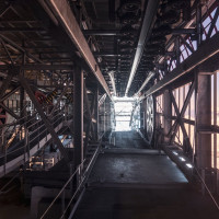 Bergstation des Funitels Grand Fond, Februar 2025