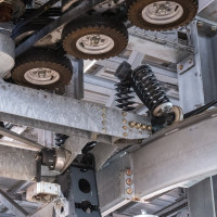 Klemme des Funitels Grand Fond, Februar 2025