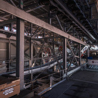 Bergstation des Funitels Grand Fond, Februar 2025