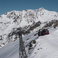 Funitel Col de Thorens, Februar 2025