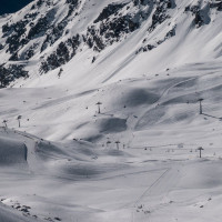 Sesselbahn Portette und Kabinenbahn Moraine, Februar 2025