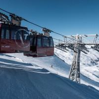 Funitel Col de Thorens, Februar 2025