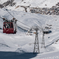 Funitel Col de Thorens, Februar 2025