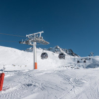 Kabinenbahn Moraine, Februar 2025