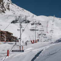 Sesselbahn Lac Blanc, Februar 2025