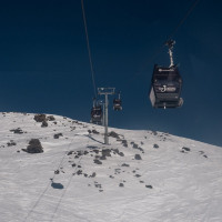 Kabinenbahn Bruyères 2, Februar 2025