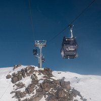 Kabinenbahn Bruyères 2, Februar 2025