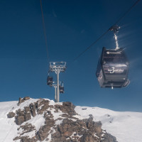 Kabinenbahn Bruyères 2, Februar 2025