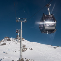 Kabinenbahn Bruyères 2, Februar 2025