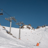 Sesselbahn Mont de la Chambre, Februar 2025