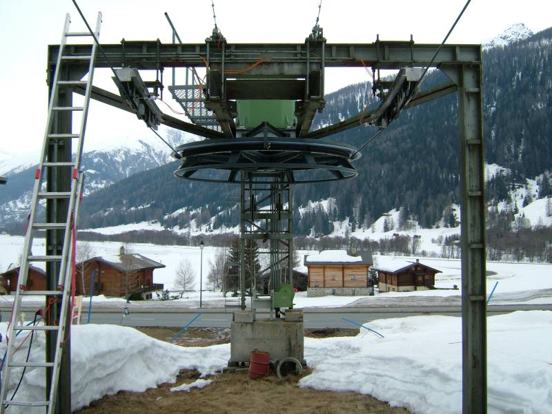 Schlepplift in Geschinen, April 2006