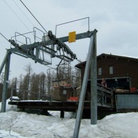 Talstation der Sesselbahn Oberwald-Hungerberg, April 2006