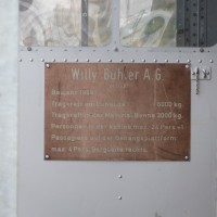 Luftseilbahn Heiligkreuz-Chummibord, April 2009