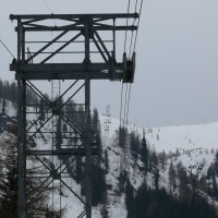 Luftseilbahn Heiligkreuz-Chummibord, April 2009