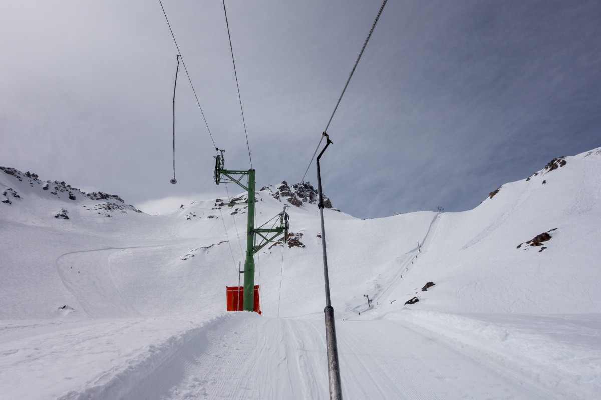 Schlepplift Lona 2, April 2018