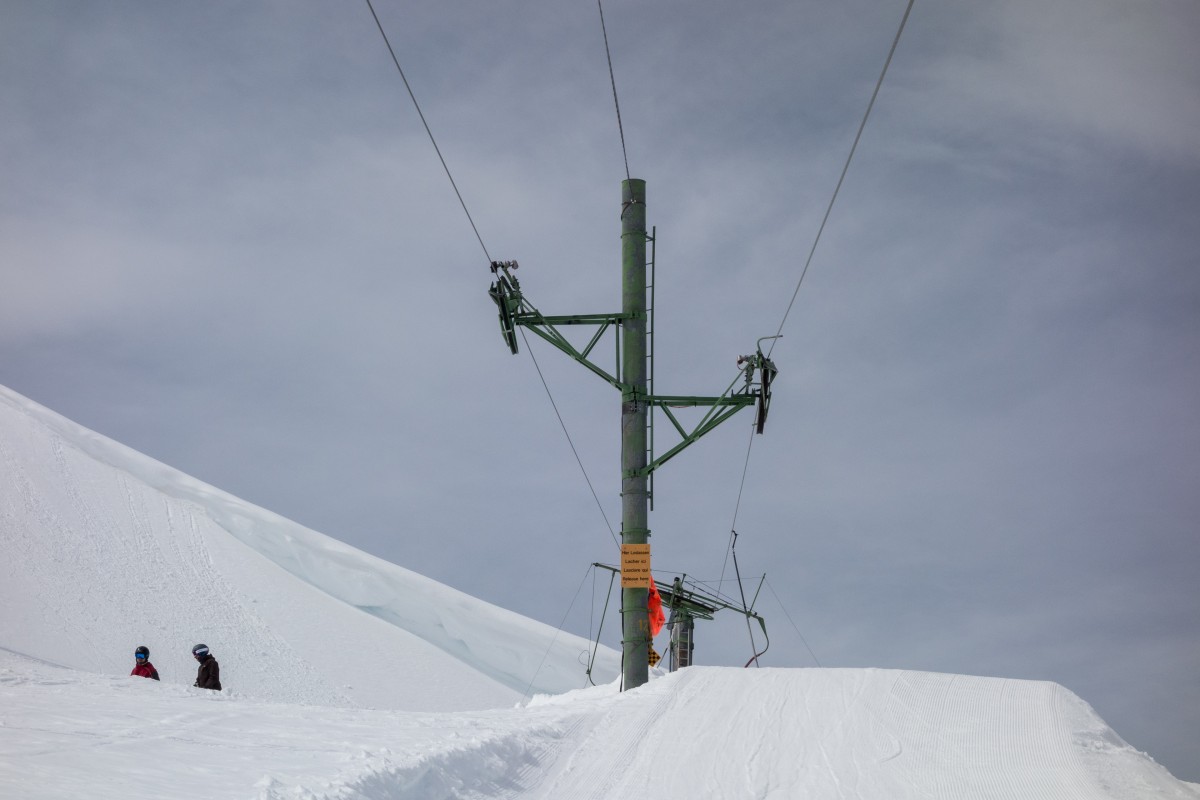 Schlepplift Lona 2, April 2018