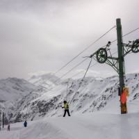 Schlepplift Lona 2, April 2018