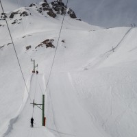 Schlepplift Lona 2, April 2018